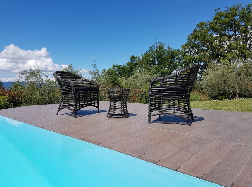 Set due posti per esterni Arell