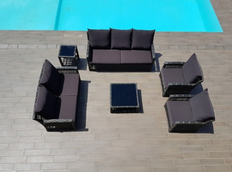 Salotto da giardino di design Logan