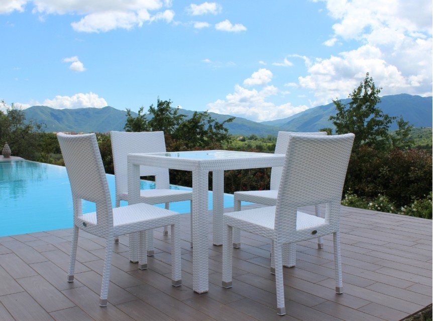 Tavolo da esterno per balconi o piccoli spazi outdoor