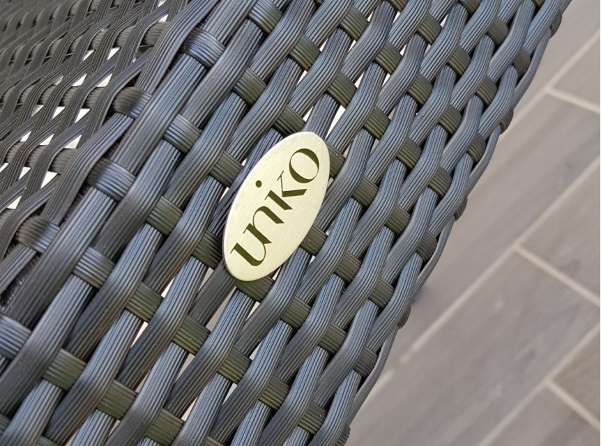 Intreccio in fibra sintetica dark brown