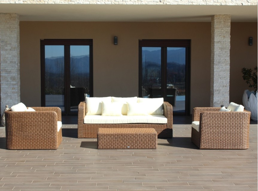 Salotto grande per giardini eleganti