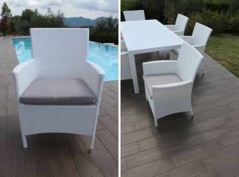 Cuscineria sfoderabile grigio perla