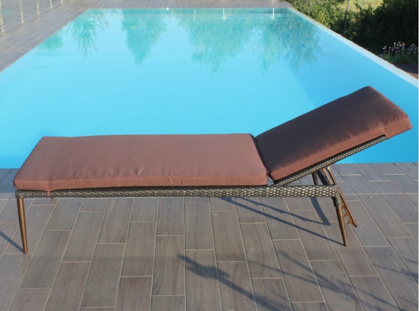 Sdraio di design per arredo contract outdoor