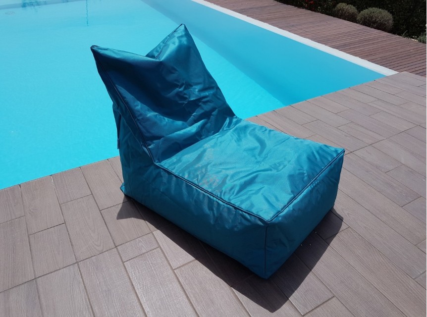 Poltrona da giardino in tessuto impermeabile