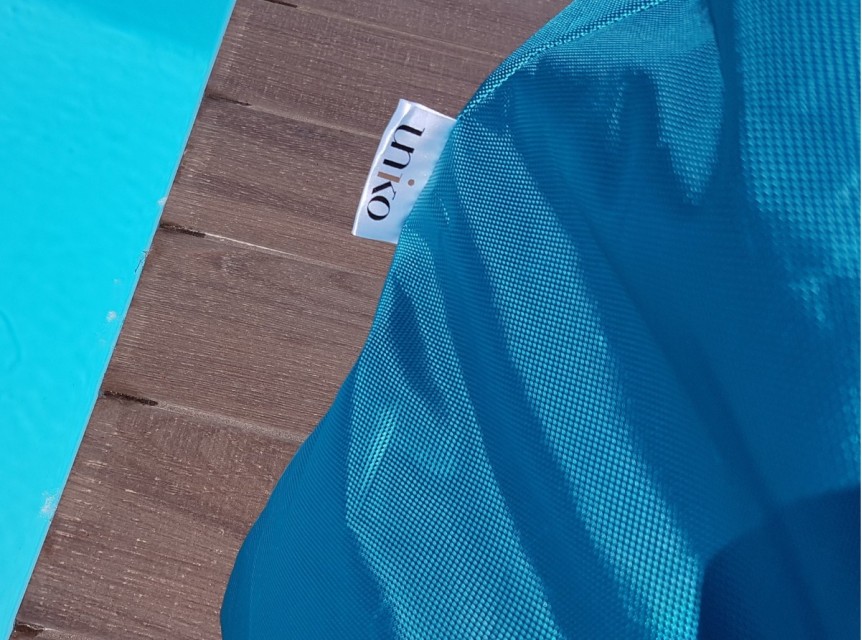 Tessuto da esterno rivestito internamente in PVC