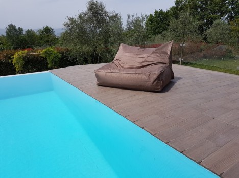 Poltrona Twin tortora