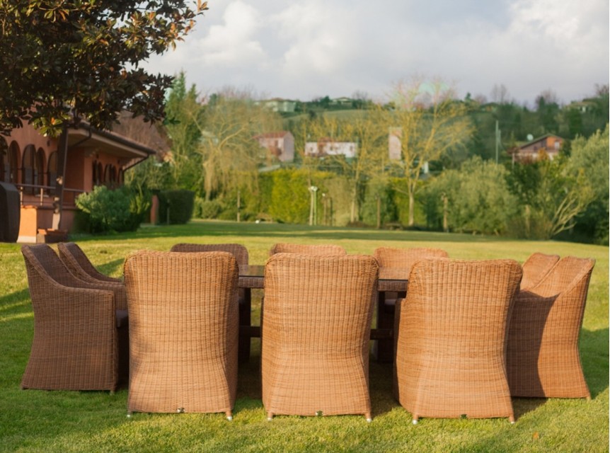 Tavolo da esterno dieci posti grandi dimensioni