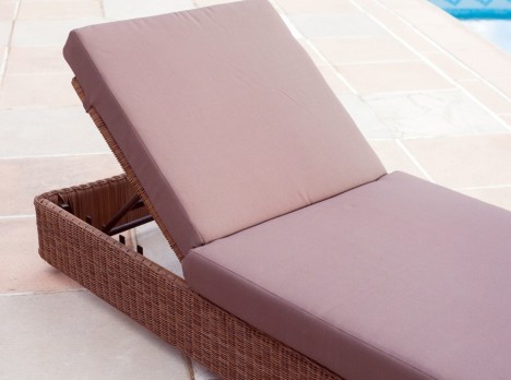 Cuscino in tessuto da esterno spessore 10 cm