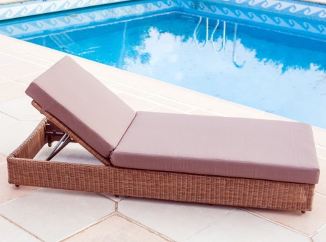 Sdraio da piscina elegante per esterni di lusso