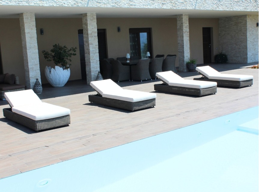Sdraio da esterno per strutture ricettive di pregio