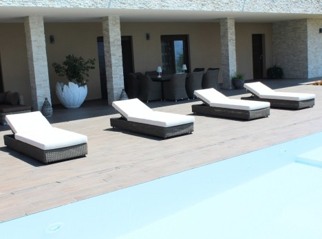 Sdraio da esterno per strutture ricettive di pregio