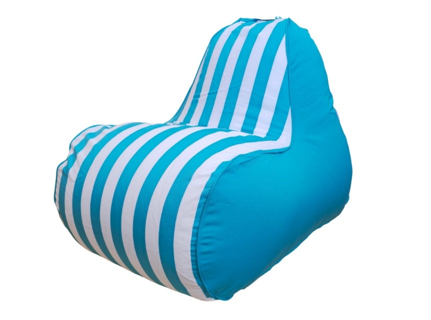 Poltroncina imbottita di design con rivestimento in tessuto