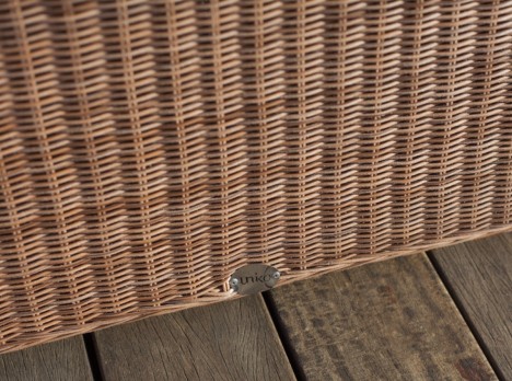 rattan sintetico tondo effetto naturale