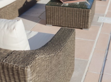 Salotto da giardino resistente agli agenti atmosferici