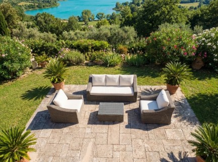 Salotto grandi dimensioni per arredo esterno