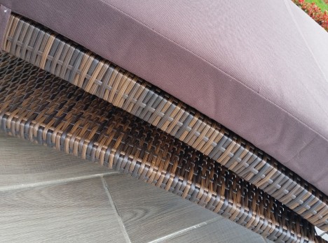 Materassino in tessuto outdoor colore marrone