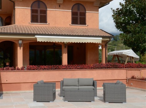 Salotto per arredo esterno elegante