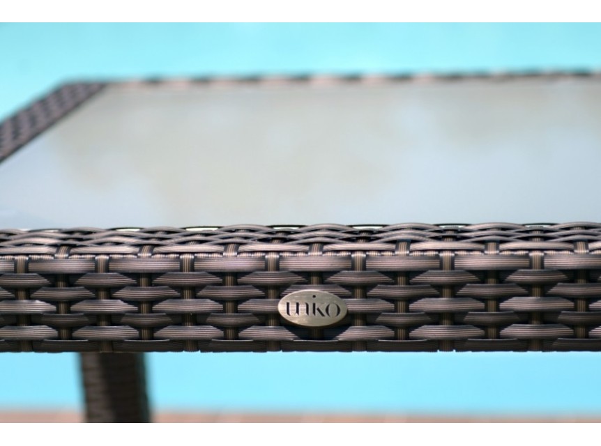 Intreccio in rattan sintetico scuro