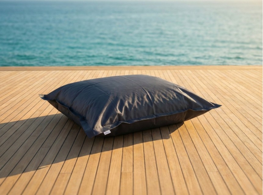 Maxi cuscino da esterno in tessuto resistente