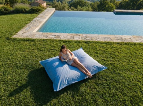 Cuscino gigante da esterno in tessuto outdoor