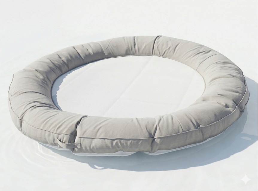 Ciambella galleggiante 180 cm di diametro per relax in piscina