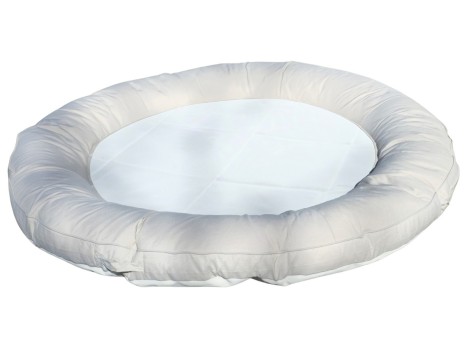 Cuscino galleggiante rotondo in tessuto outdoor per piscina