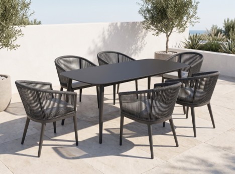 Set da pranzo da giardino di design