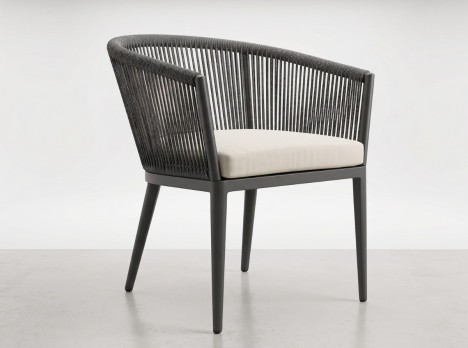 Poltroncina Ginevra in corda nautica