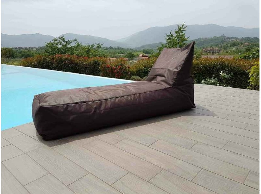 Lettino a sacco per piscina