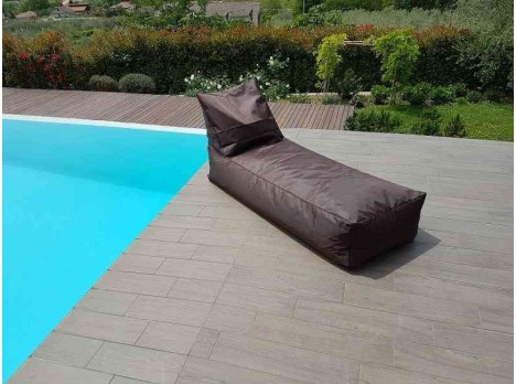 Cuscino gigante a lettino per esterno