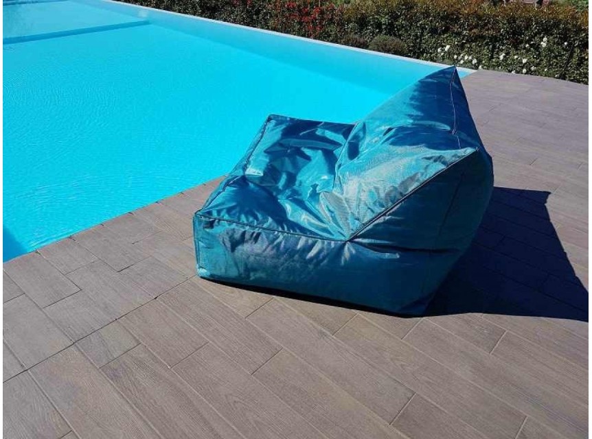 Poltrona pouf da esterni impermeabile